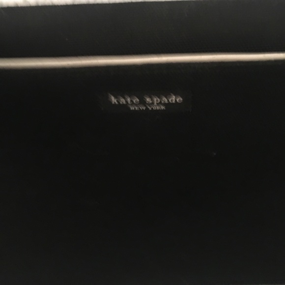 Kate Spade black canvas tote. Immaculate - Picture 3 of 8